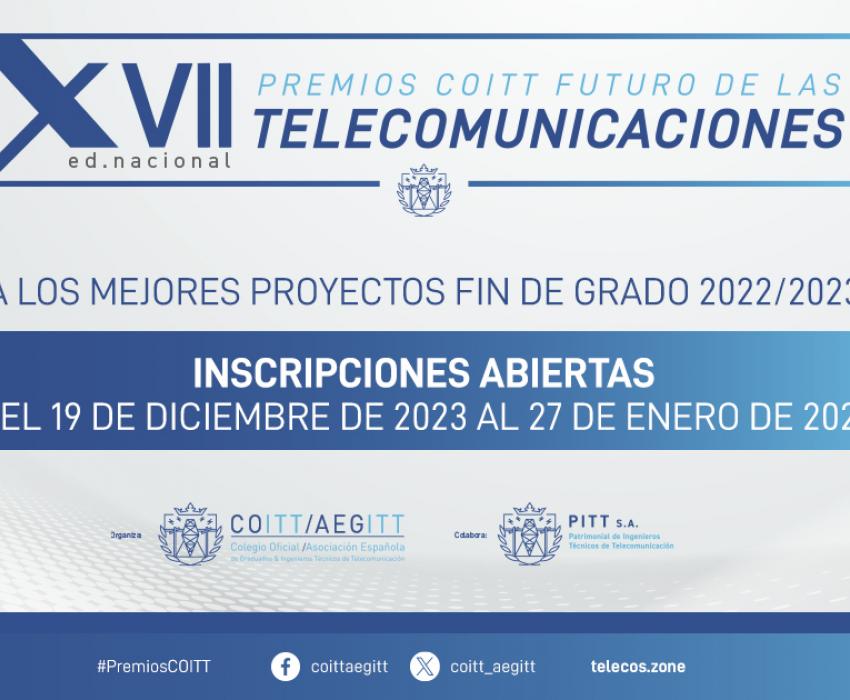 XVII Premios COITT Futuro de las Telecomunicaciones